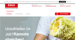 Desktop Screenshot of ergo-personal.de